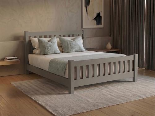 Letto basso grigio Bradgate di Get Laid Beds