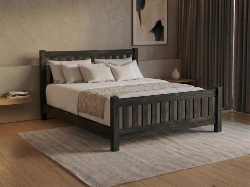 Letto basso nero Bradgate di Get Laid Beds
