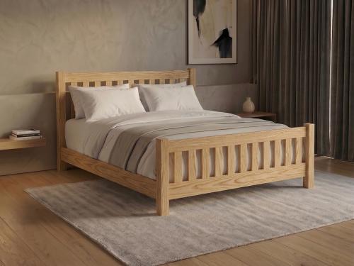 letto basso in frassino Bradgate di Get Laid Beds